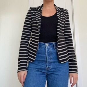 Striped Blazer